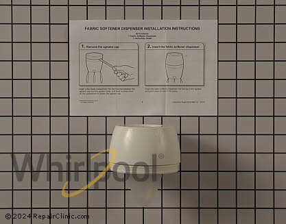Fabric Softener Dispenser W10740584 Alternate Product View