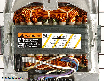 Drive Motor WP3950297 Alternate Product View