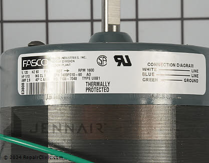 Vent Fan Motor WPY705032 Alternate Product View