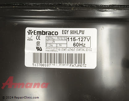 Compressor W10139460 Alternate Product View