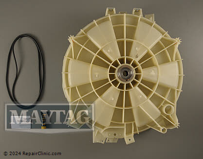 Rear Drum with Bearing W10364247 Alternate Product View