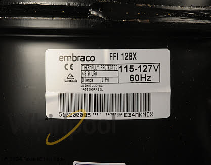 Compressor W10619807 Alternate Product View