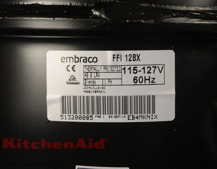 Compressor W10619807 Alternate Product View