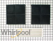 Charcoal Filter - Part # 4438856 Mfg Part # WP883140