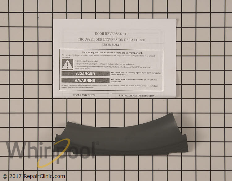 Door Reversal Kit W10315283RP Whirlpool Replacement Parts