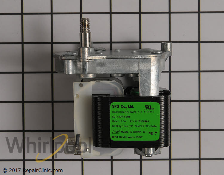 Auger Motor WPW10309868 Whirlpool Replacement Parts