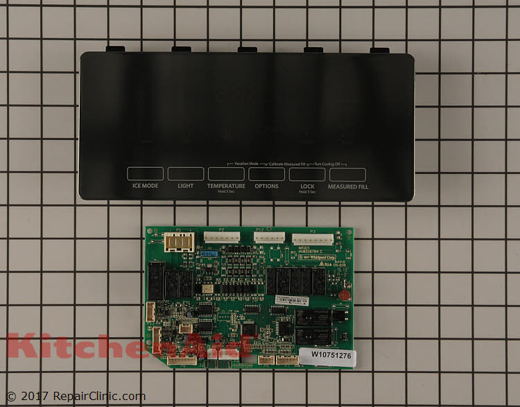 Control Board W10759802 KitchenAid Replacement Parts