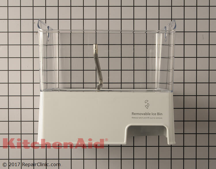 Ice Bucket Assembly WPW10347093 KitchenAid Replacement Parts