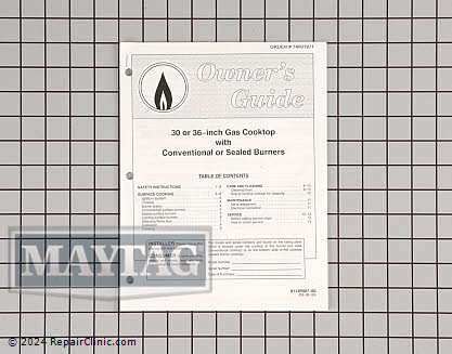 Manual 74001971 Alternate Product View