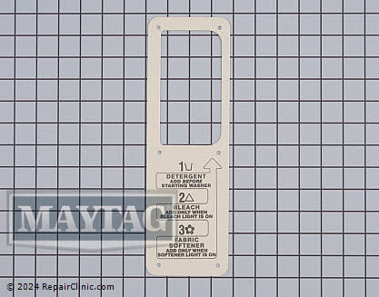 Detergent Dispenser Cover 22002930 Alternate Product View
