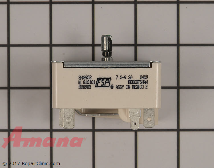 Surface Element Switch WP3148953 | Amana Replacement Parts