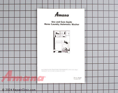 Owner's Manual 308643 Alternate Product View