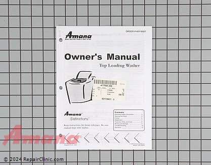 Manuals, Care Guides & Literature 40118601 Alternate Product View