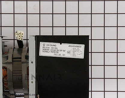 Vent Fan Motor 58001100 Alternate Product View