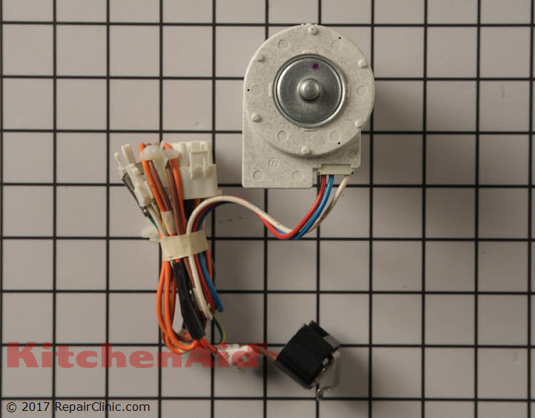 Evaporator Fan Motor WPW10514110 KitchenAid Replacement Parts