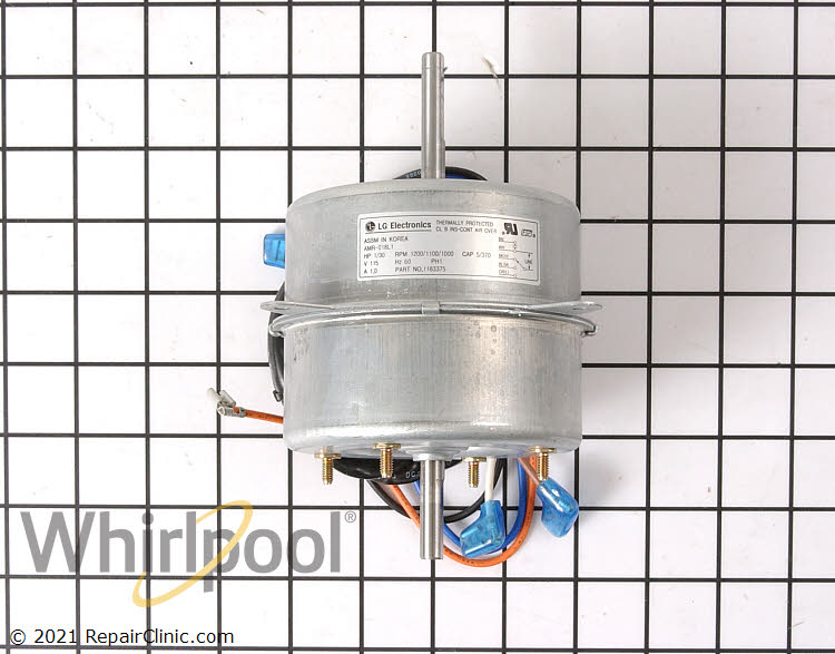 Fan Motor 1183375 Whirlpool Replacement Parts