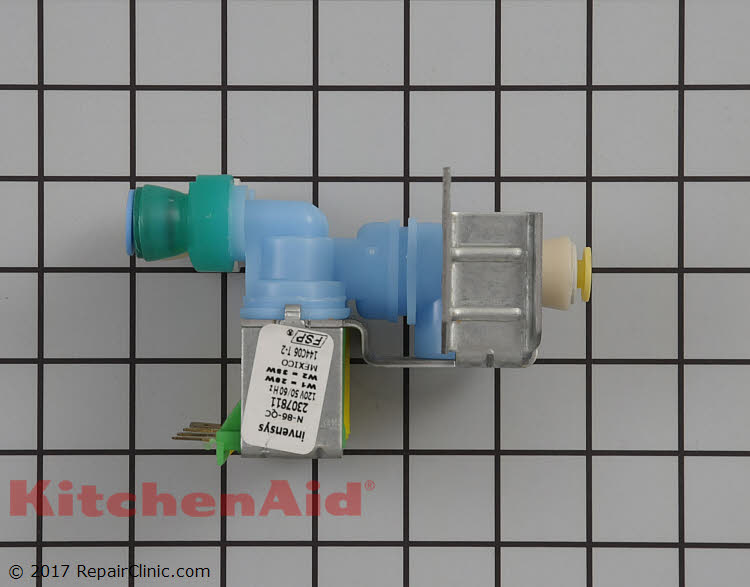 Water Inlet Valve WP2307811 KitchenAid Replacement Parts