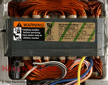 Drive Motor WP8529936 Alternate Product View