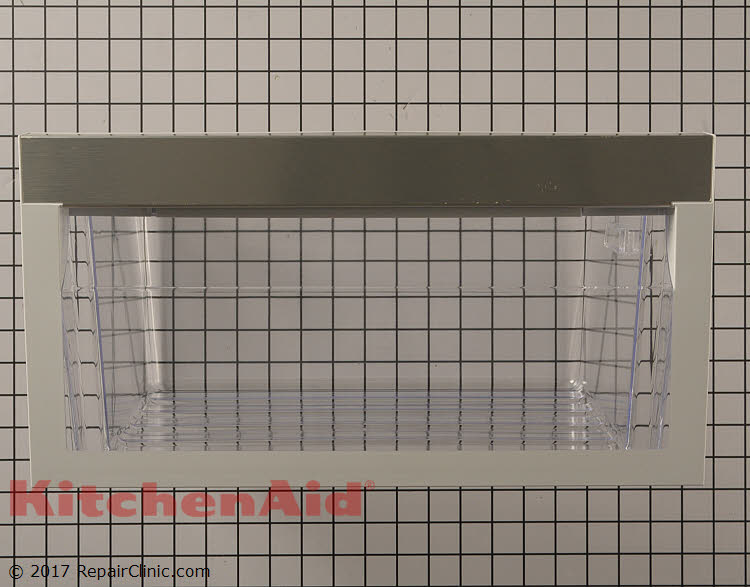 Crisper Drawer WPW10531081 KitchenAid Replacement Parts