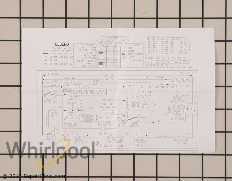Wiring Diagram 8541831 Alternate Product View