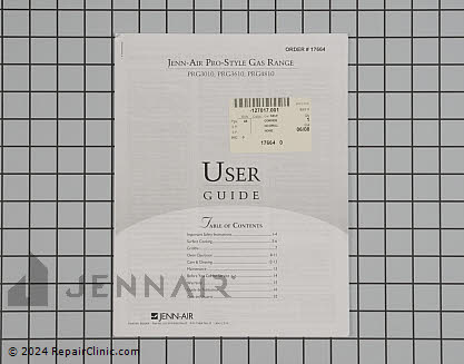 Owner's Manual 17664 Alternate Product View