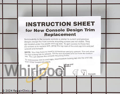 Trim Piece 285824 Alternate Product View