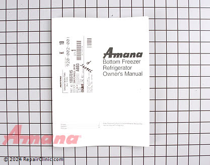Owner's Manual 10937015 Alternate Product View