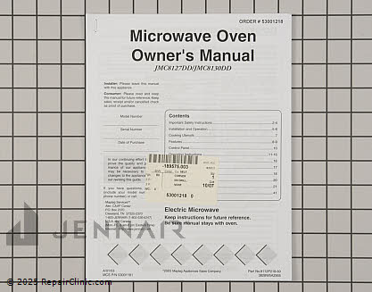 Manual 53001218 Alternate Product View