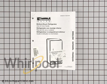 Owner's Manual 10937034 Alternate Product View