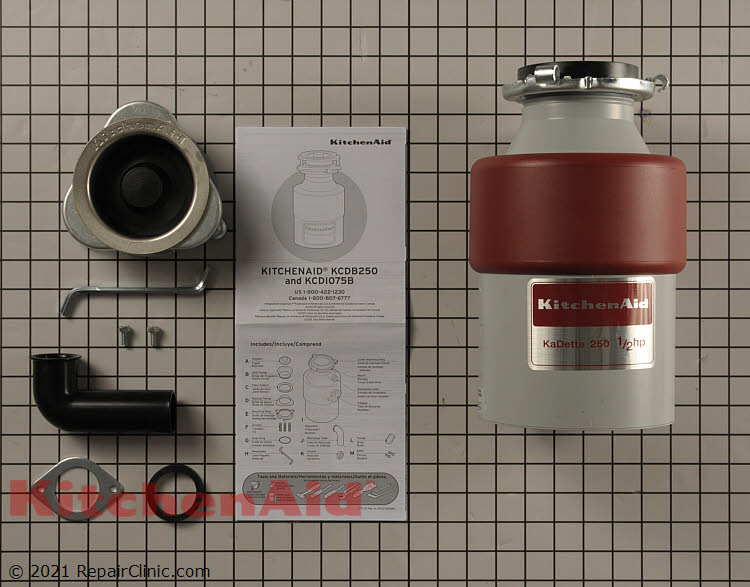 Garbage Disposer W11316364 Alternate Product View