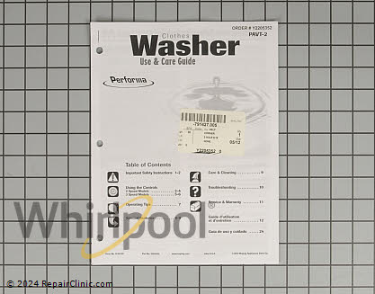Manual Y2205352 Alternate Product View