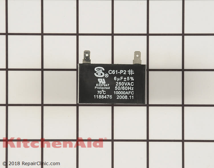 Capacitor WP1188476 | KitchenAid Replacement Parts