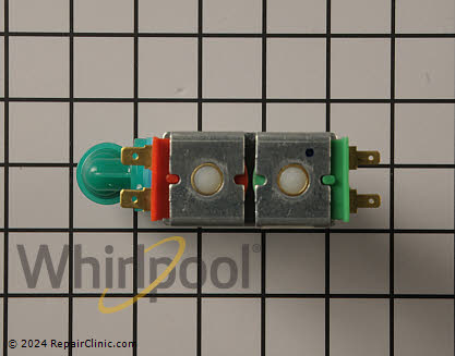 WPW10341329 Refrigerator Water Inlet Valve Whirlpool OEM