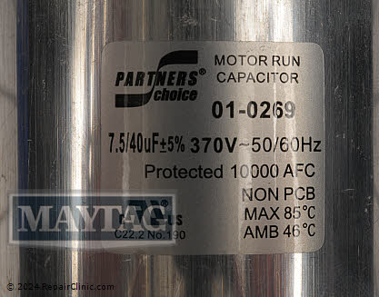 Dual Run Capacitor 01-0269 Alternate Product View