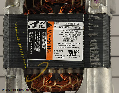 Drive Motor WPW10140579 Alternate Product View