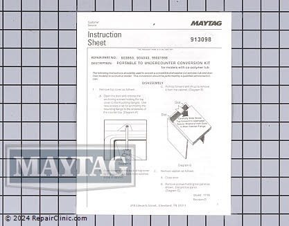 Conversion Kit W10175931 Alternate Product View