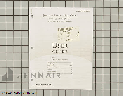 Manual 74005858 Alternate Product View