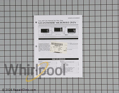 Owner's Manual 0510000035 Alternate Product View