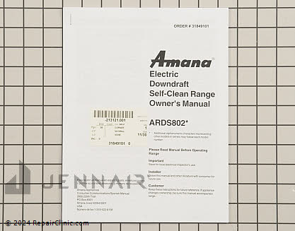 Manuals, Care Guides & Literature 31849101 Alternate Product View