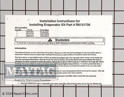 Evaporator 12001940 Alternate Product View