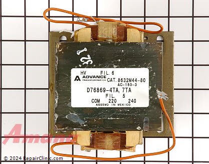 High Voltage Transformer D7686907 Alternate Product View