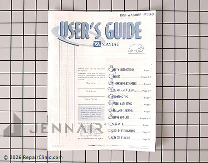 Owner's Manual 6918381 Alternate Product View