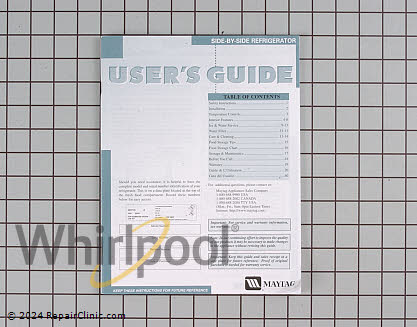 Owner's Manual 61005032 Alternate Product View