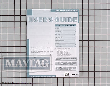 Owner's Manual 61005032 Alternate Product View