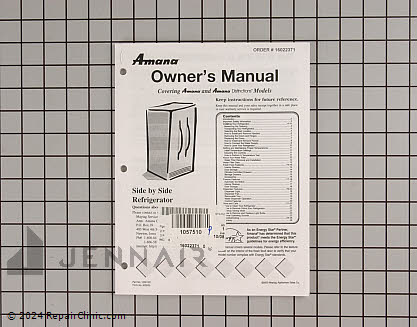 Manual 16022371 Alternate Product View