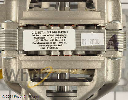Drive Motor WP8182471 Alternate Product View
