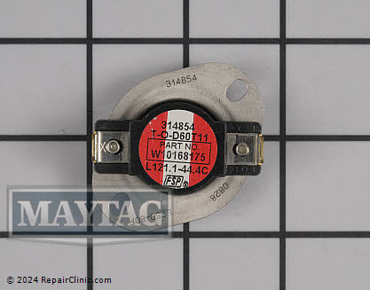 High Limit Thermostat WPW10168175 Alternate Product View