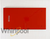 Panel, container front/handle (empire red/sst.) - Part # 960245 Mfg Part # 4396300