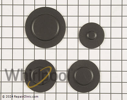 Surface Burner Cap WPW10244447 Alternate Product View