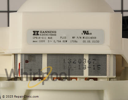 Pump and Motor Assembly WPW10455260 Alternate Product View